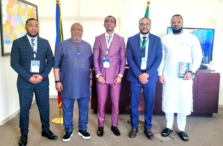 El Viceministro de Planificación y Diversificación Económica presenta la estrategia nacional de Desarrollo Sostenible 2035 en Nigeria