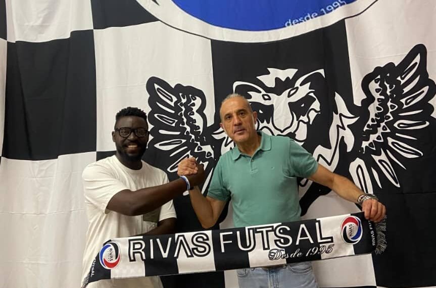 CD Rivas Futsal se muestra solidario donando material deportivo al Long Beach CF de Guinea Ecuatorial