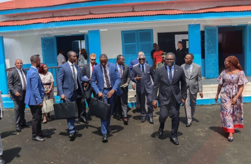 Nguema Obiang Mangue inspecciona las escuelas en Malabo para garantizar condiciones adecuadas antes del inicio del curso escolar