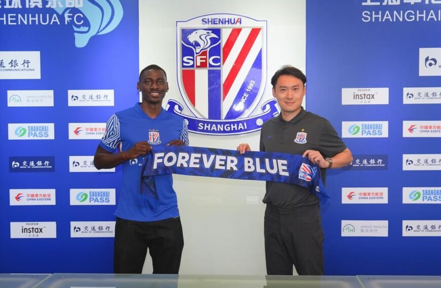 Nlavo Asué cambia portugal por china y comienza una nueva etapa en el shanghai shenhua